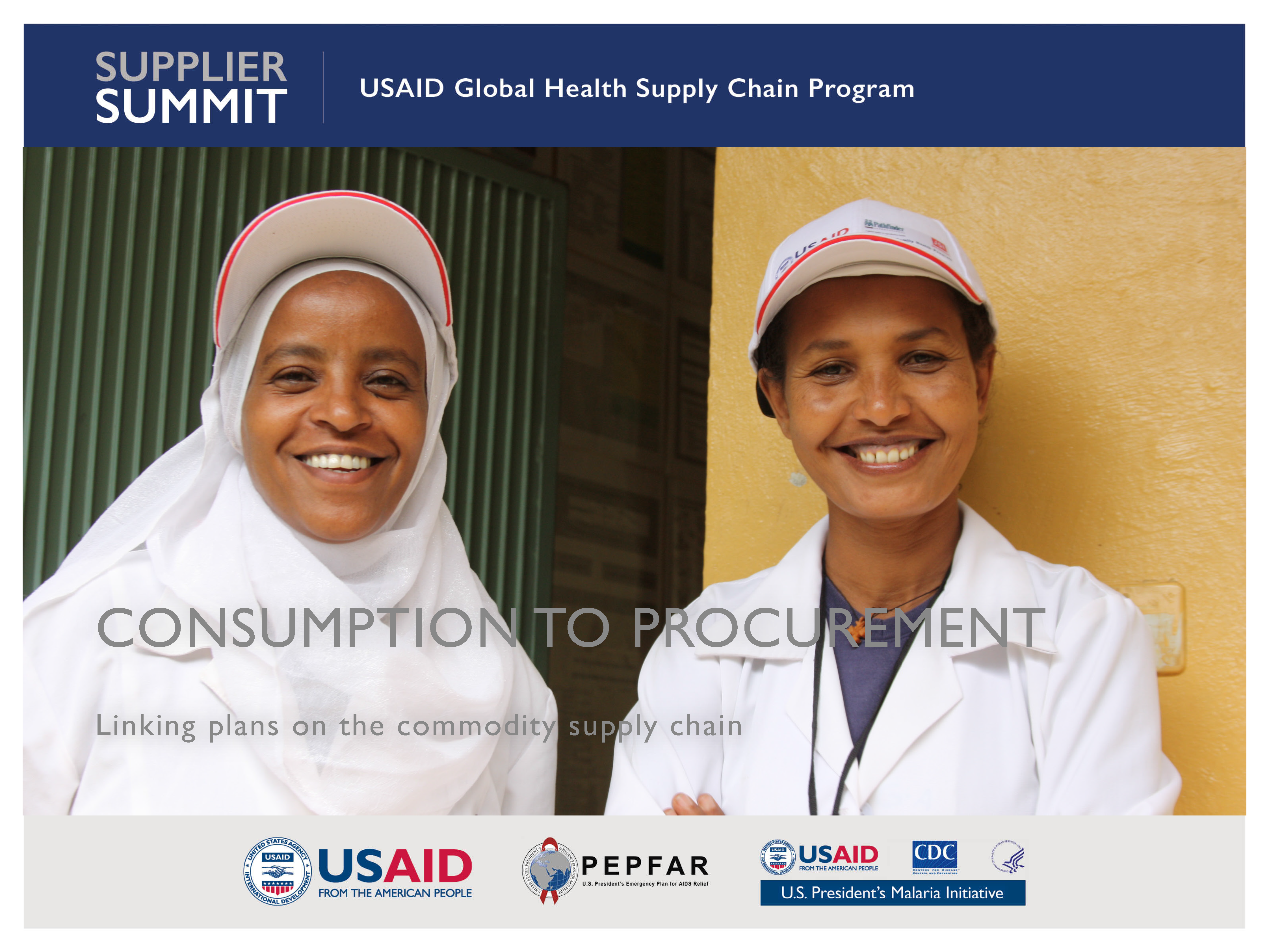 Cover Supplier Summit Consumption to Procurement