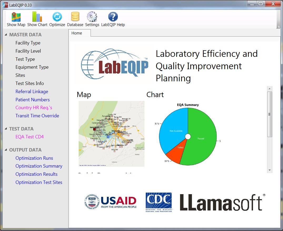 LabEQIP Screenshot