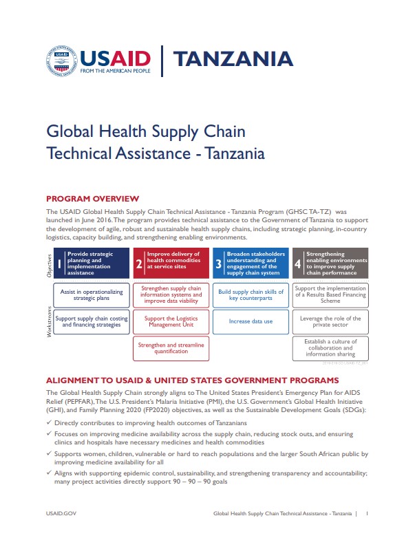 Usaid Global Health Bureau Organizational Chart