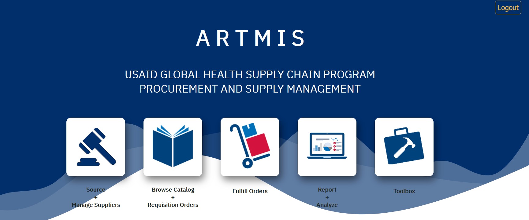 ARTMIS Homepage Image