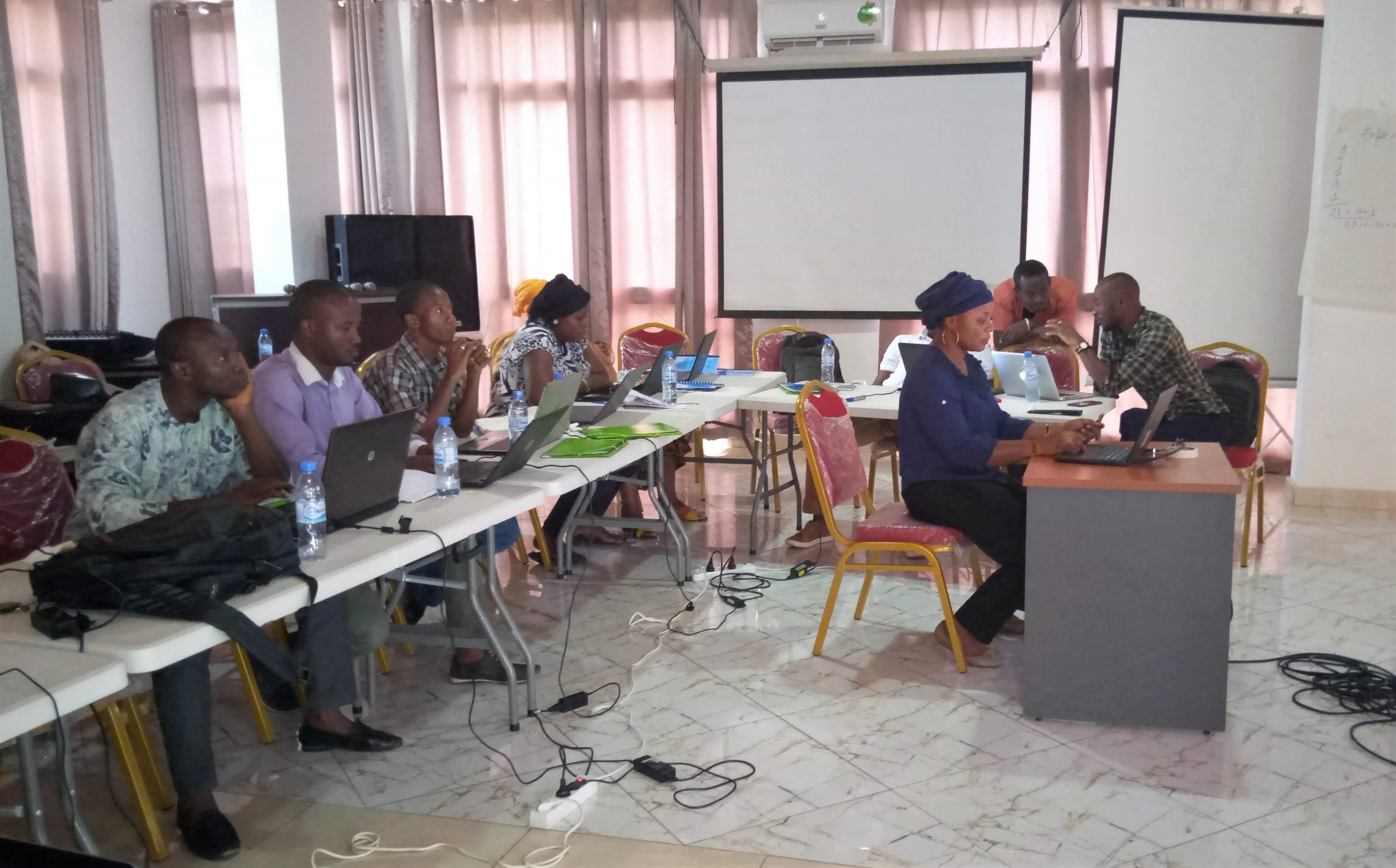 Guinea Malaria Data Availability Workshop. Photo credit: Abu Quisia, GHSC-PSM.