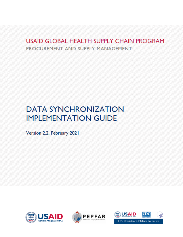 Data Synchronization Implementation Guide V 2.2 Cover Image