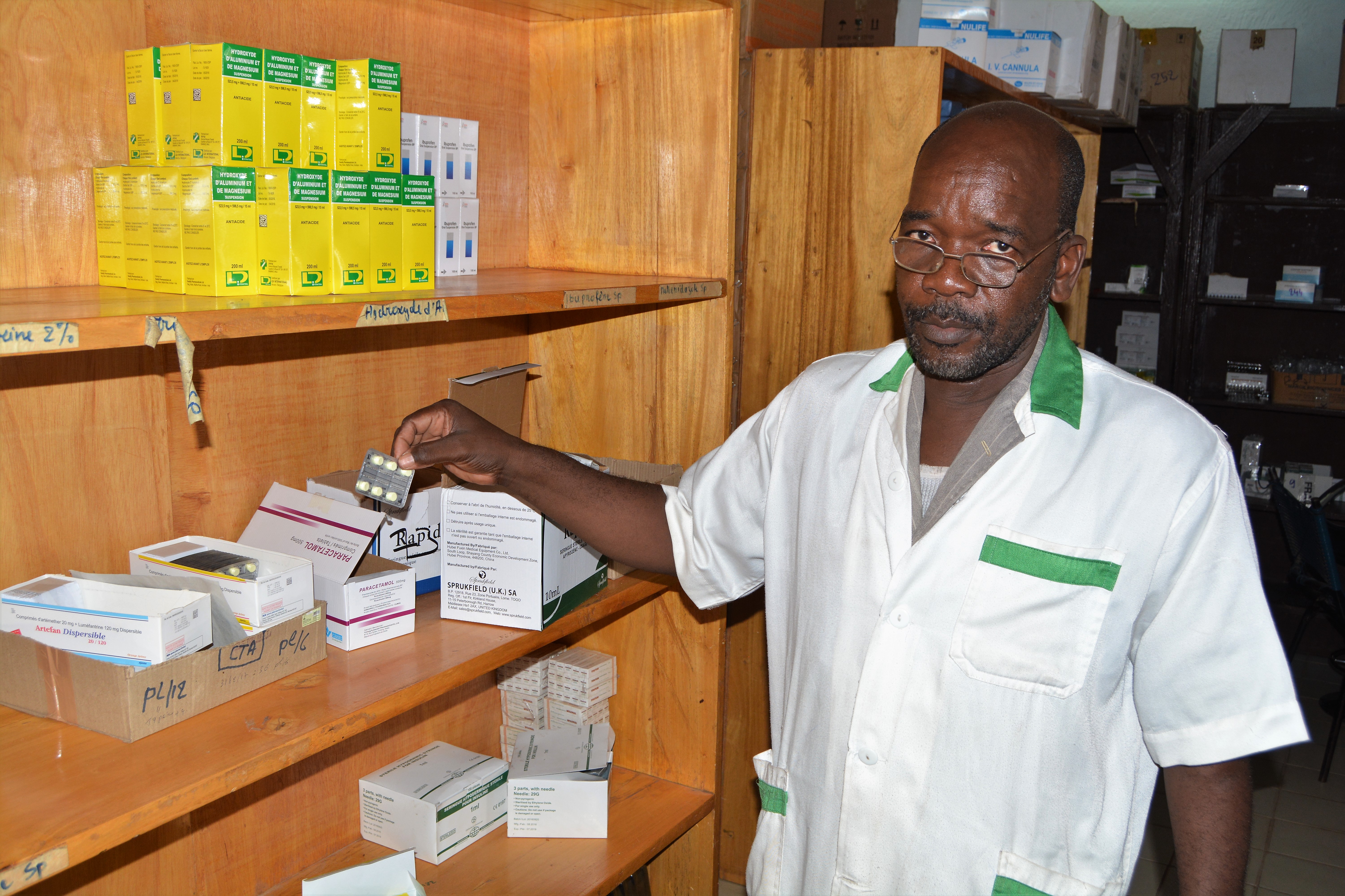 Oumar Dougoune, Pharmacist in Mali