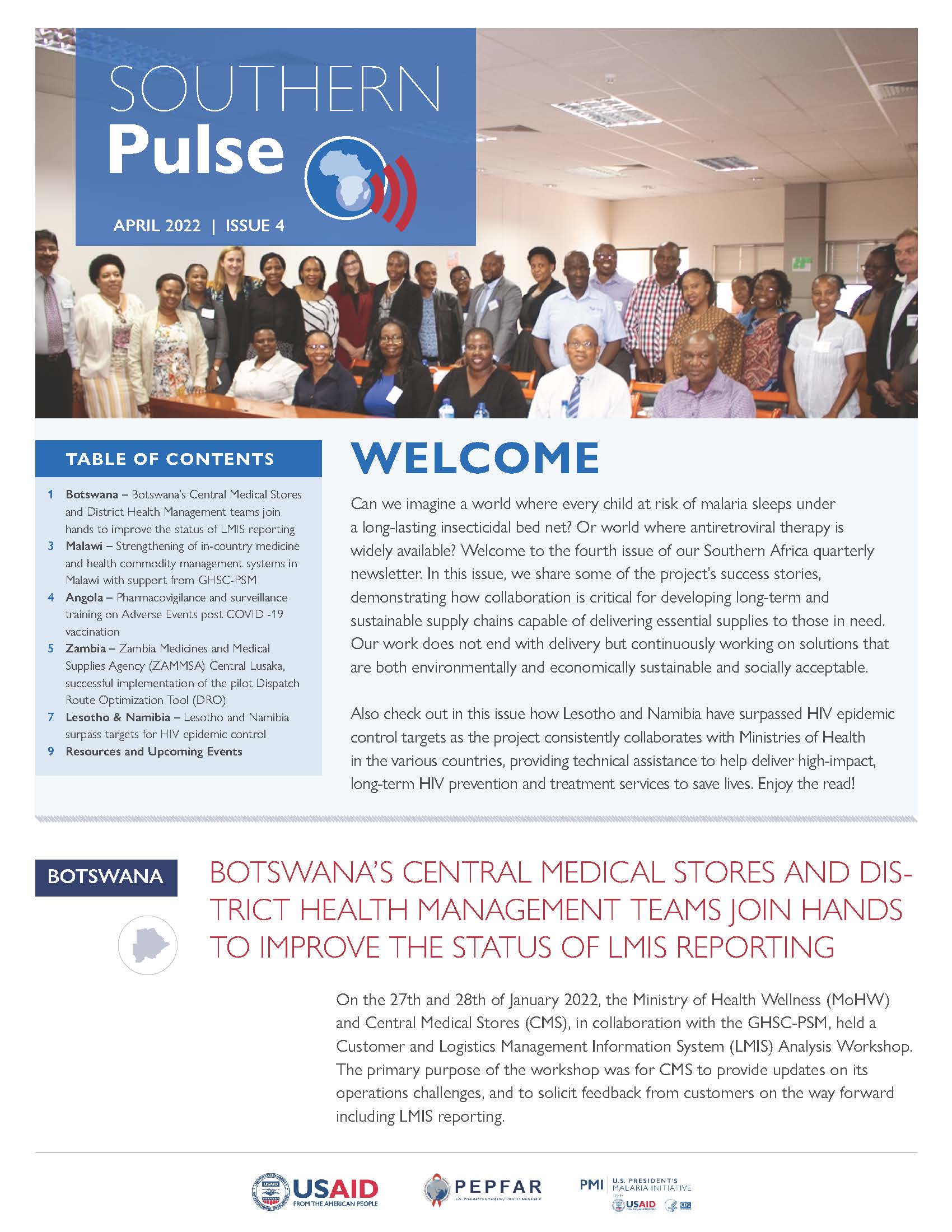 Cover of Southern Pulse April 2022