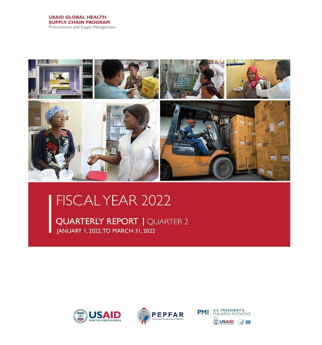 The cover of the FY22 2nd Quarter Report