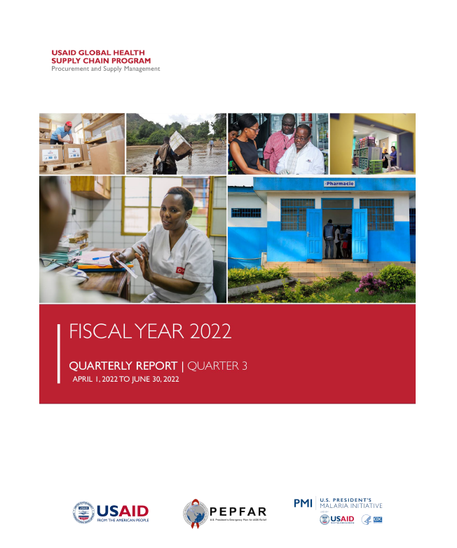 GHSC-PSM FY22 Q3 Cover