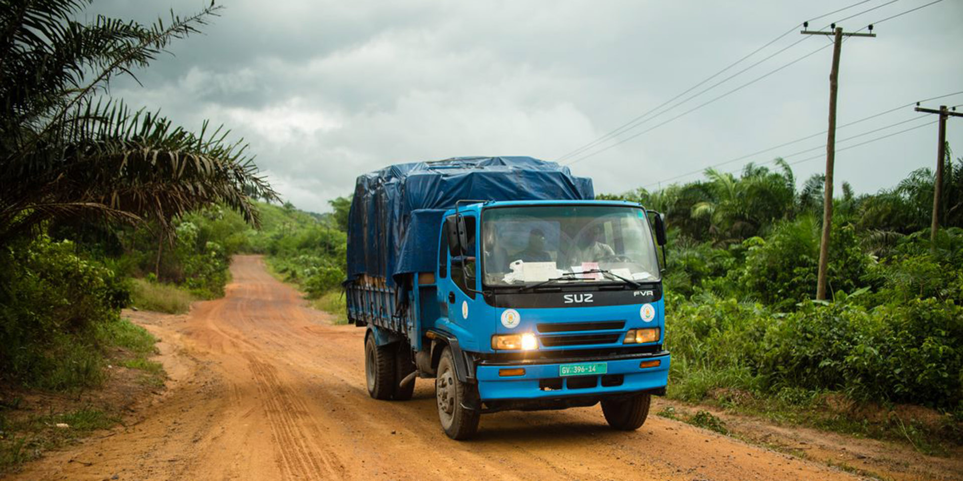 WRMS staff persevere through bad weather to deliver LLINs