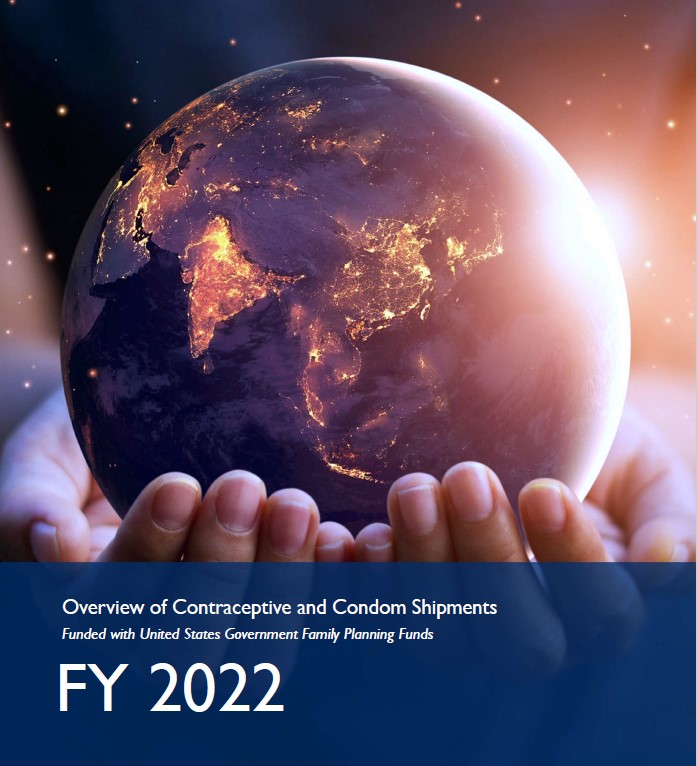 Contraceptive and Condom Shipment Report Cover FY22
