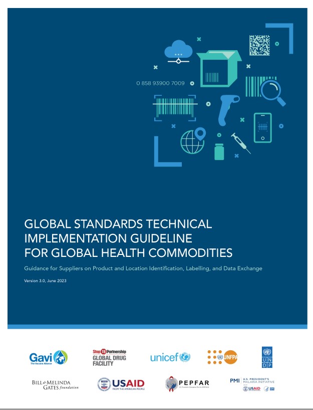 Global Standards Technical Implementation Guideline for Global Health Commodities Cover