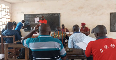 School-based social behavior change training in Liberia